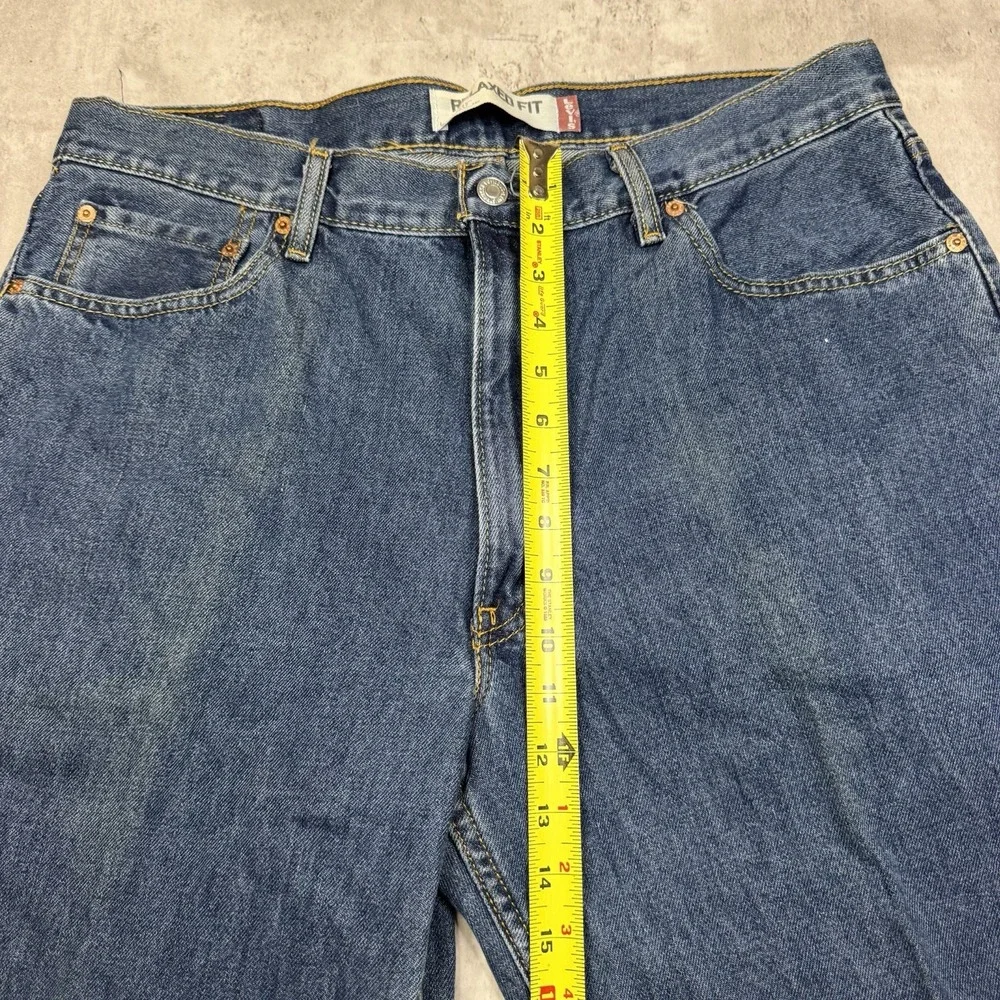 Vintage Levi's 550 Baggy Relaxed Tapered 36x34 Jeans Skater Grunge Y2K 90s 200s